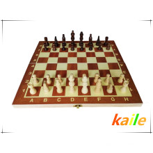 Spiel Schachbrett Schachfiguren Kind Bildung Spielzeug aus Holz Schachfiguren